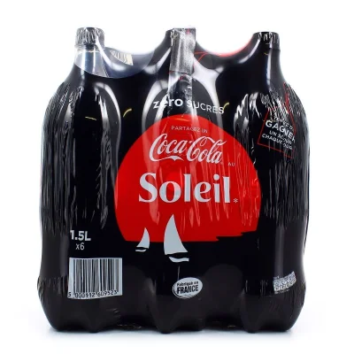COCA-COLA Coca-Cola Zero Sugar Fifa Edition 6 x 250 ml