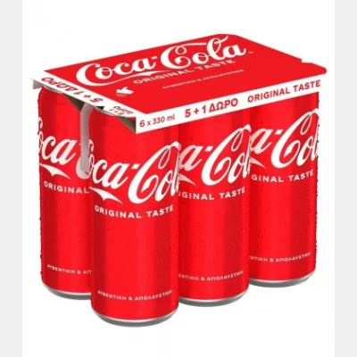 COCA COLA BOX 330ml (5+1 FREE)