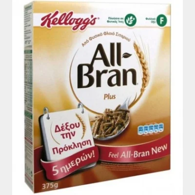 KELLOGGS ALL BRAN PLUS 375gr