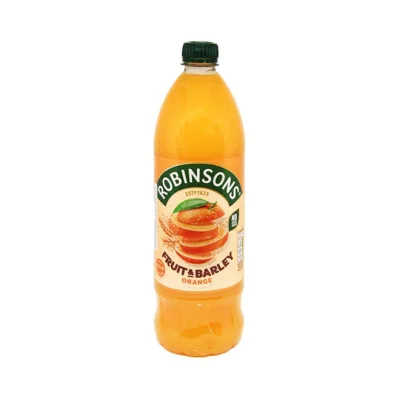 ROBINSONS squash orange barley 1L (No Added Sugar)