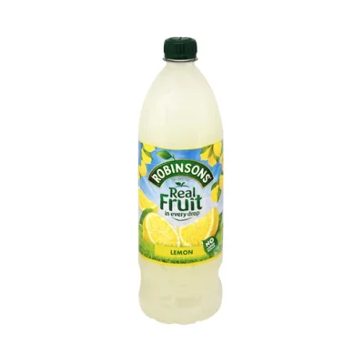 ROBINSONS squash lemon 1L (No Added Sugar)