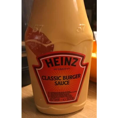 HEINZ Classic Burger Sauce 875 ml