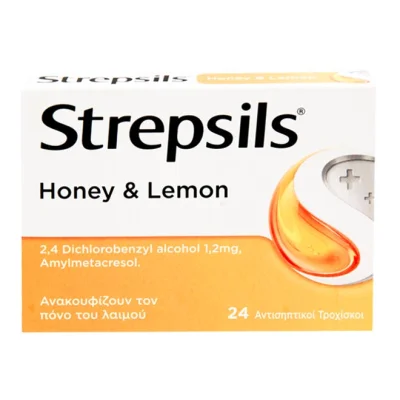STREPSILS Honey & Lemon 24 tabs