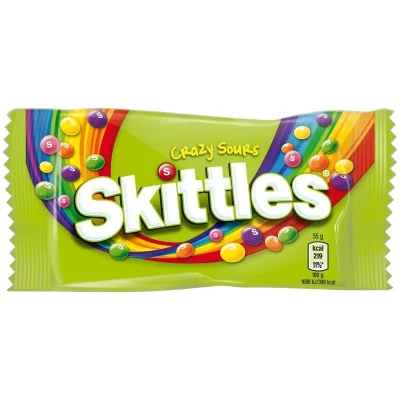 SKITTLES Crazy Sour 55 g