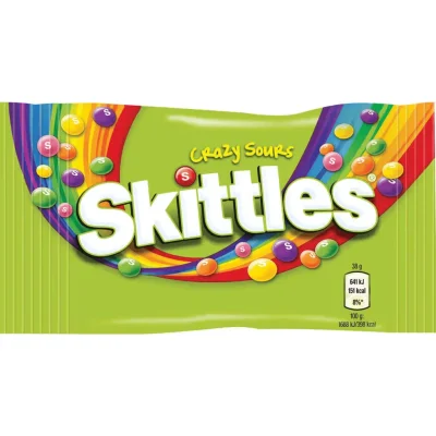 Skittles Crazy Sours Candies 38g