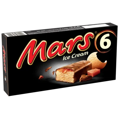 MARS Ice cream bars chocolate caramel 240 g