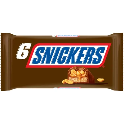 SNICKERS Peanut and Caramel Chocolate Bars 300 g