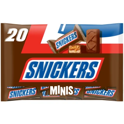 SNICKERS Mini chocolate bars with peanuts and caramel 403 g