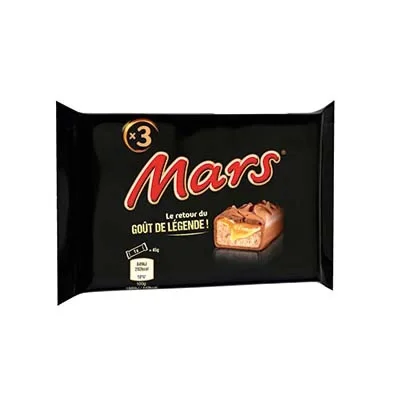 MARS Chocolate Bar X3 135 g