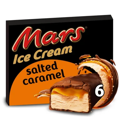 MARS Salted Caramel Ice Cream Bars 6 bars 224g