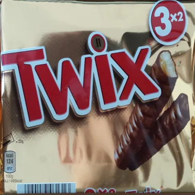 TWIX Chocolate Bar 3 x 58 g
