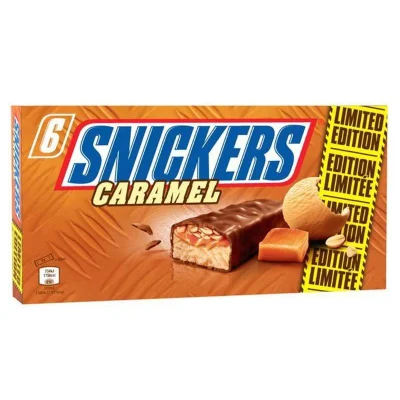 MARS Snickers Ice Cream Bars 6 Pack 288 g