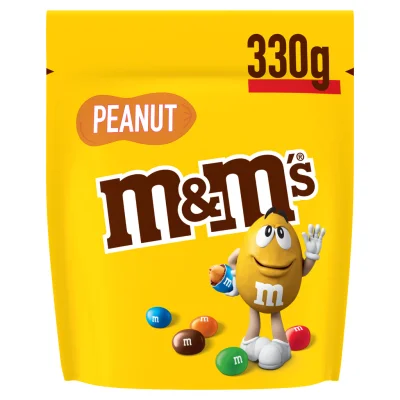 M&M'S Milk Chocolate Peanut Party Bag 330 g