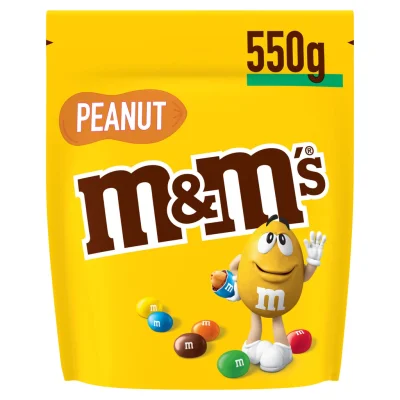 M&M'S PEANUT Milk chocolate and peanut candies 550 g