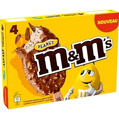 M&M'S Bat Peanut X4 248 g