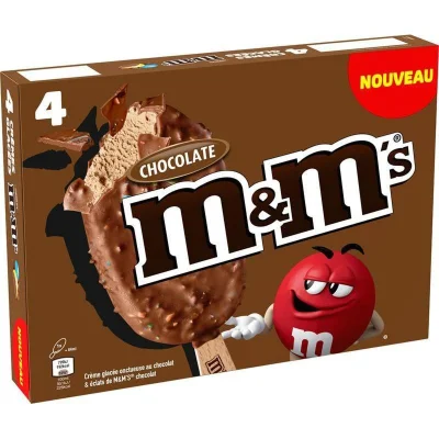 M&M'S Bat Choco X4 252 g