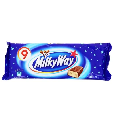 MILKY WAY Chocolate Bars X9 193.5 g