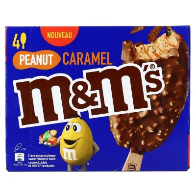 M&M'S Bat Caramel X4 244 g