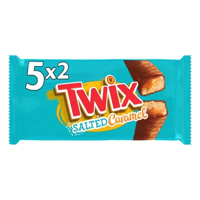 TWIX Salted Caramel Chocolate Biscuit Bars 46 g