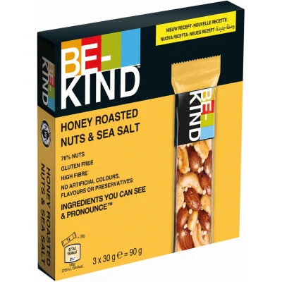 BE-KIND Honey Roasted Nuts & Sea Salt 3 x 30 g