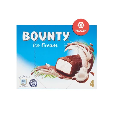 Bounty Ice Cream Bars 4pcs x39.1gr