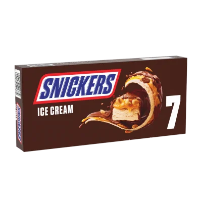 SNICKERS Ice cream bar with chocolate, caramel and peanuts 319.2 g