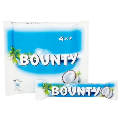 Bounty Milk 4 Pack 228g