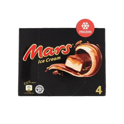Mars Ice Cream Bars 4pcs x40gr