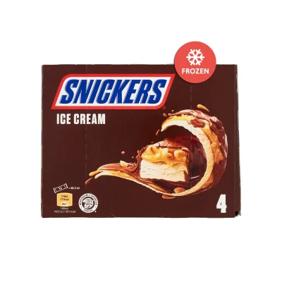 Snickers Ice Cream Bars 4pcs x45,6gr