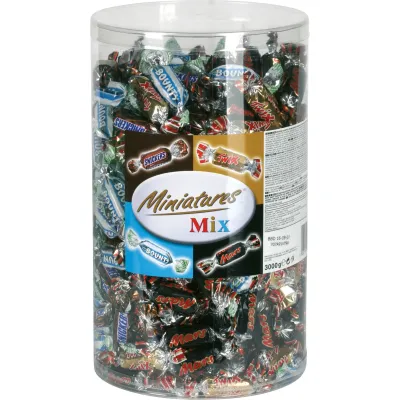 Celebrations Mixed Miniatures Tubes 3kg