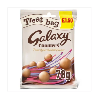 Galaxy Counters Chocolate Treat Bag 78g