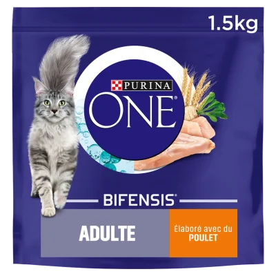 PURINA ONE Adult Cat Chicken & Whole Grains Dry Food 1.5 kg