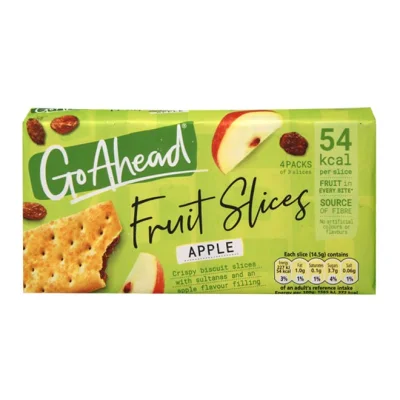 GO AHEAD fruit slices Apple 4pcs 174g