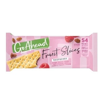 GO AHEAD fruit slices Raspberry 4pcs 174g