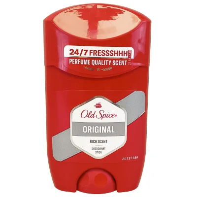 Old Spice stick deodorant 50 ml. Original.