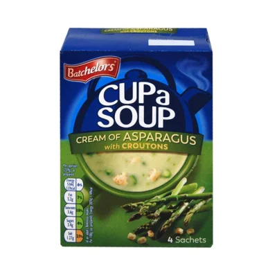 soup BATCHELORS cream of asparagus with croutons 117g