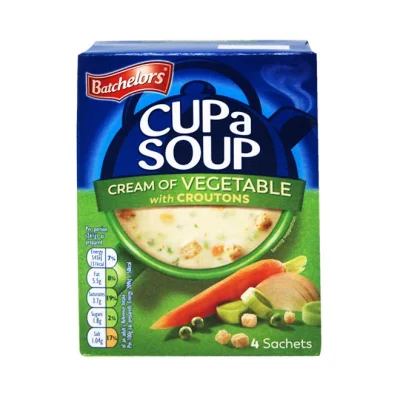 soup BATCHELORS cream of vegetable with croutons 122g