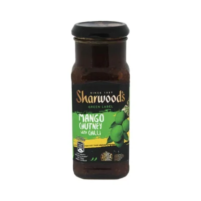 SHARWOODS mango chutney with chilli 360g