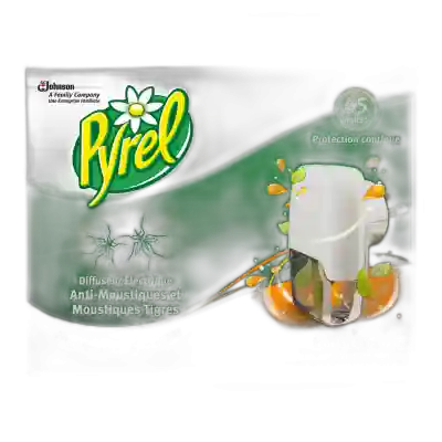 PYREL Electric anti-mosquito and tiger mosquito diffuser orange blossom 1 pc