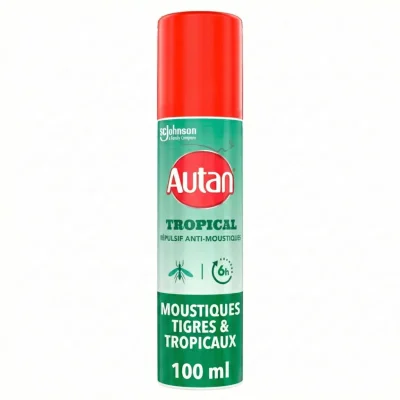 AUTAN Body Mosquito Repellent Spray Common Tiger & Tropical 100 ml