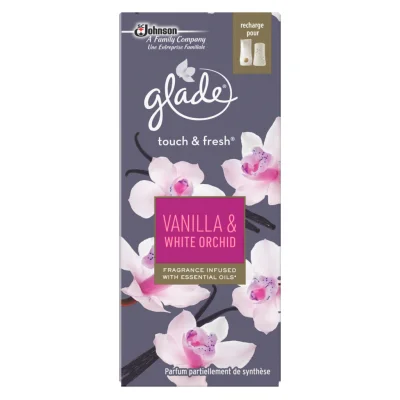 GLADE Touch & Fresh Refill Vanilla & White Orchid 10 ml