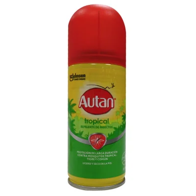 Autan anti-mosquito repellent spray 100 ml. Tropical.