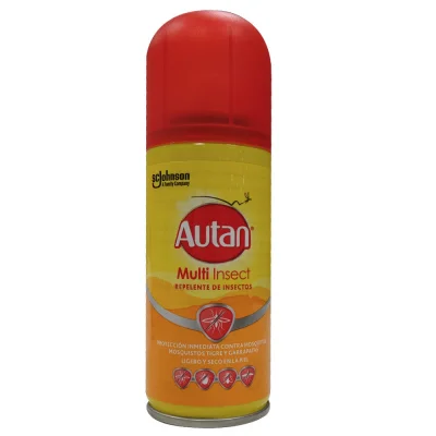 Autan anti-mosquito repellent spray 100 ml. Protección plus.