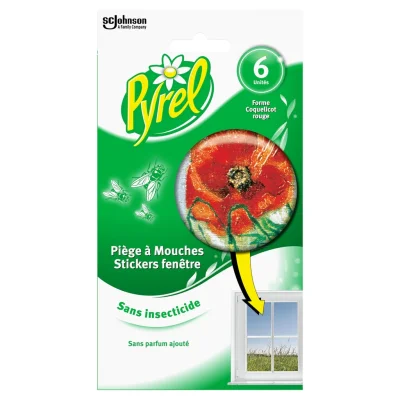 PYREL Fly Trap Window Stickers 6 stickers