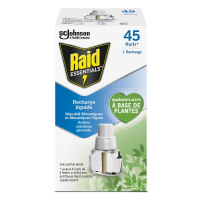 RAID Electric mosquito and tiger mosquito repellent refill 32 ml