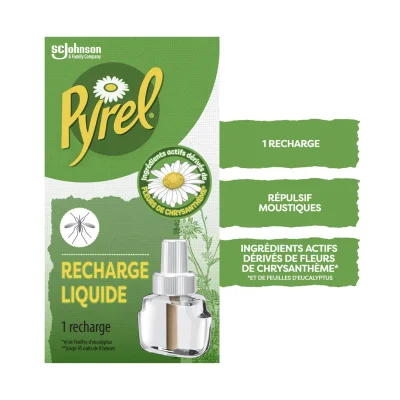 PYREL Anti-Mosquito Electric Liquid Diffuser Refill la recharge