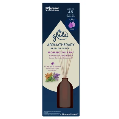 GLADE Diffuser Sticks Lavender & Sandalwood Moment Of Zen 80 ml