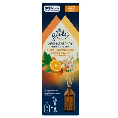GLADE Reed Diffuser Orange and Neroli Pure Happiness 80 ml