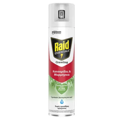 RAID COCKROACH KILLER AEROSOL ESSENTIALS 400ml