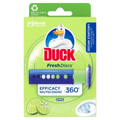 Duck Fresh Discs Lime Toilet Cleaner 36ml